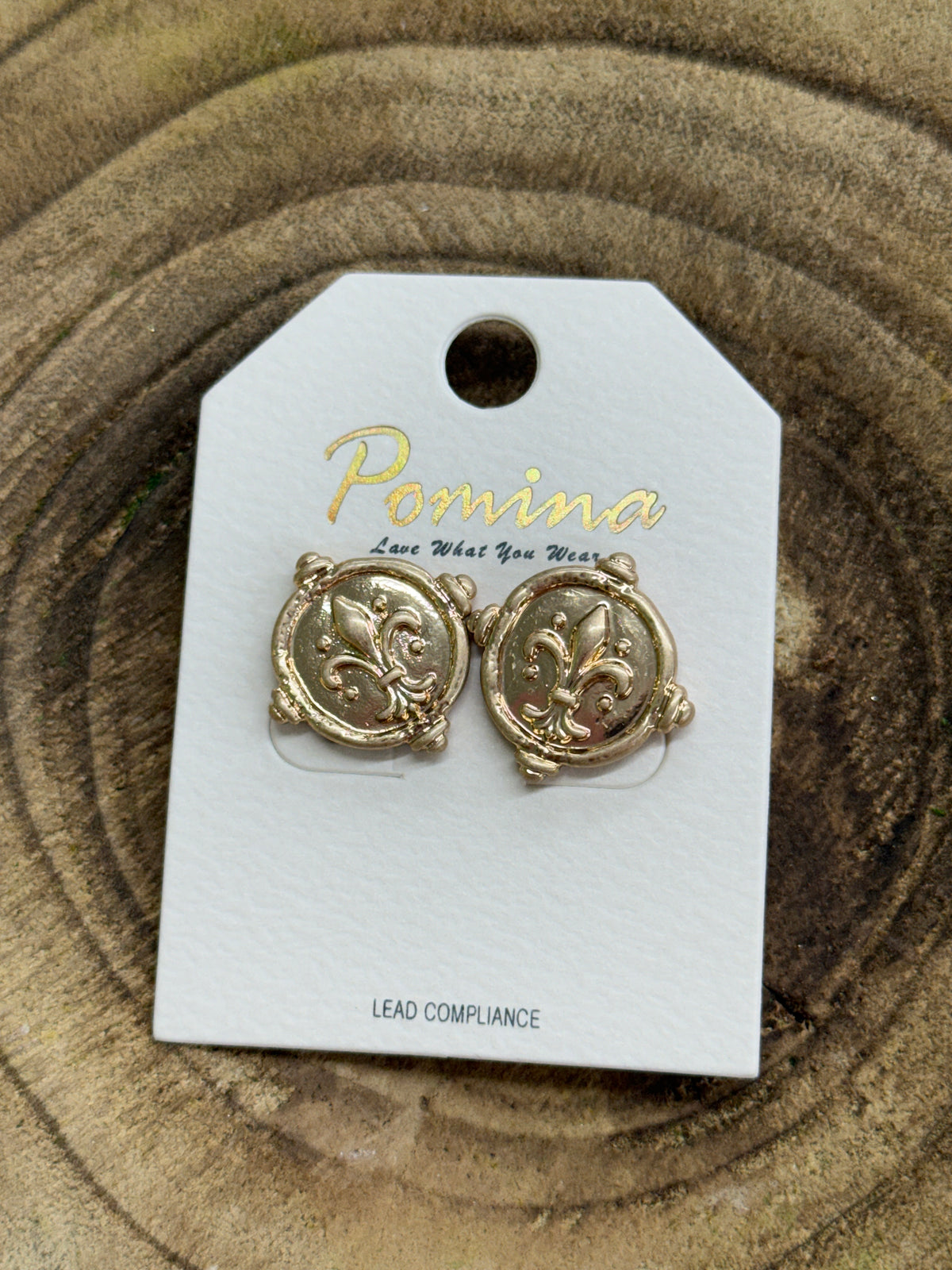 Mini Medallion Studs