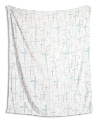 Have Faith Throw in Blue
