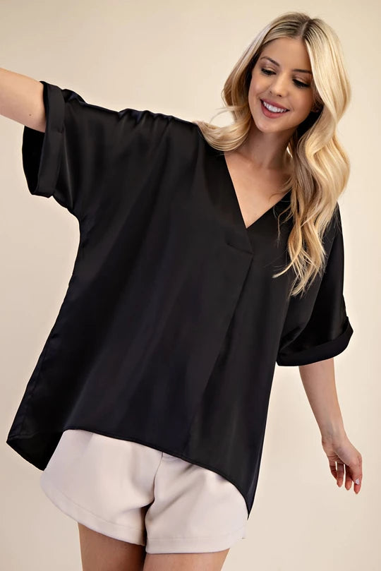 The Tessa Top-Black