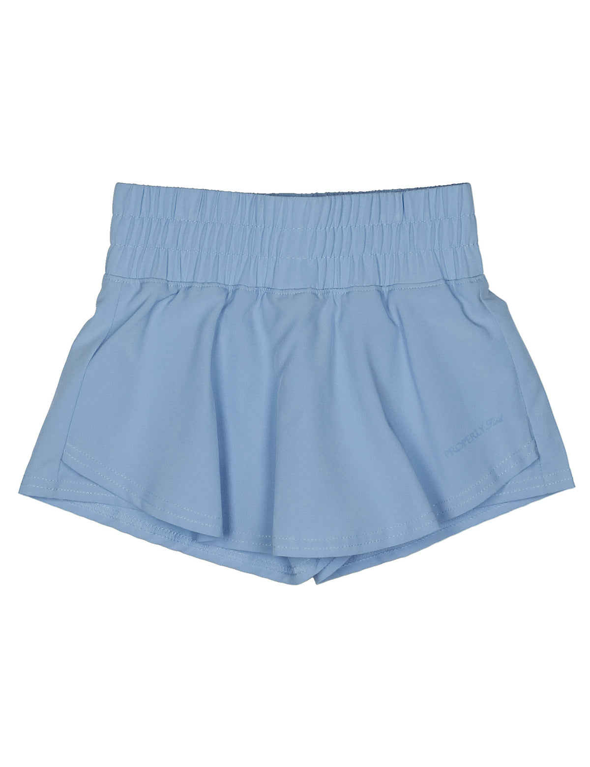 Properly Tied Girls Court Skort Sky