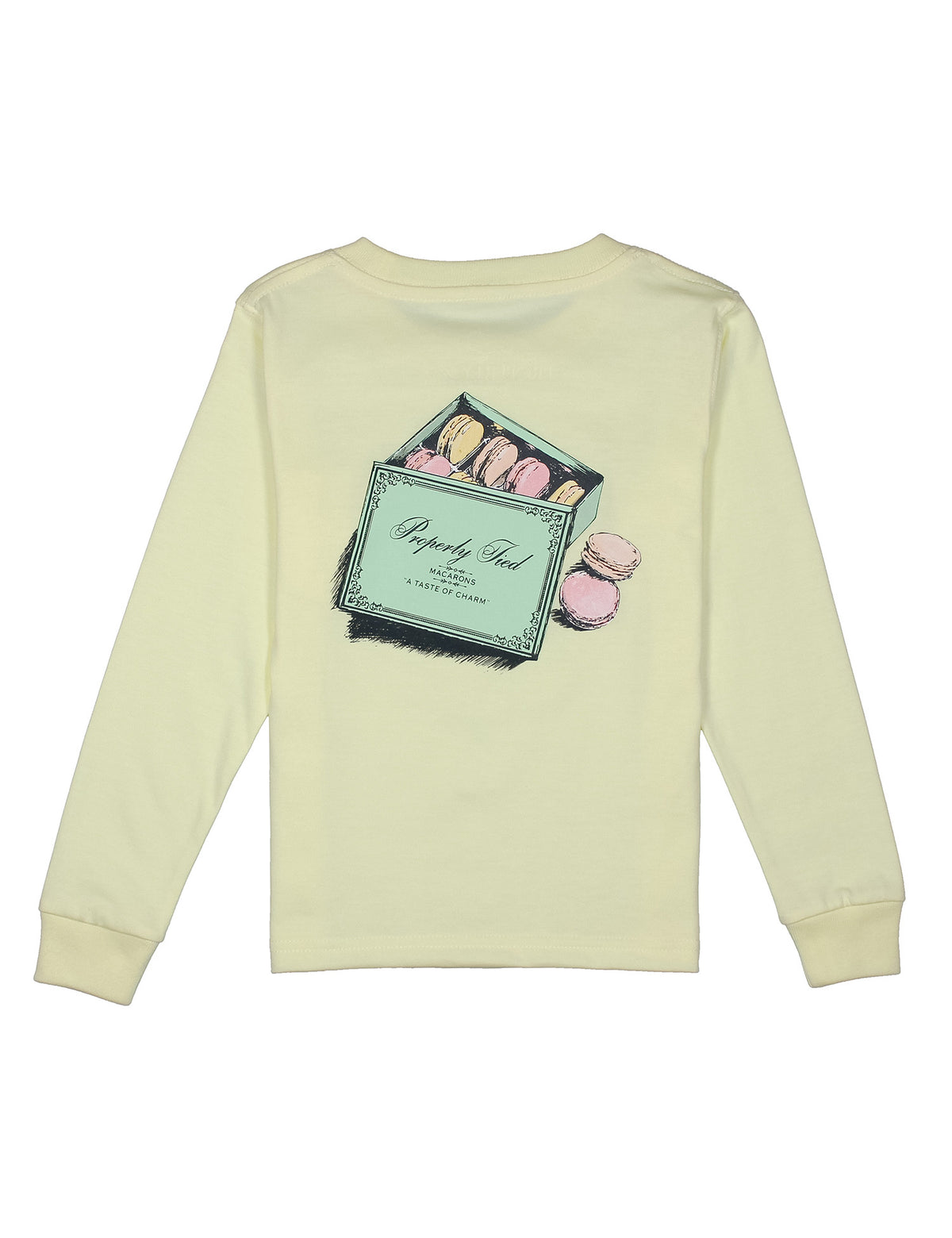 Properly Tied Girls Macarons Long Sleeve