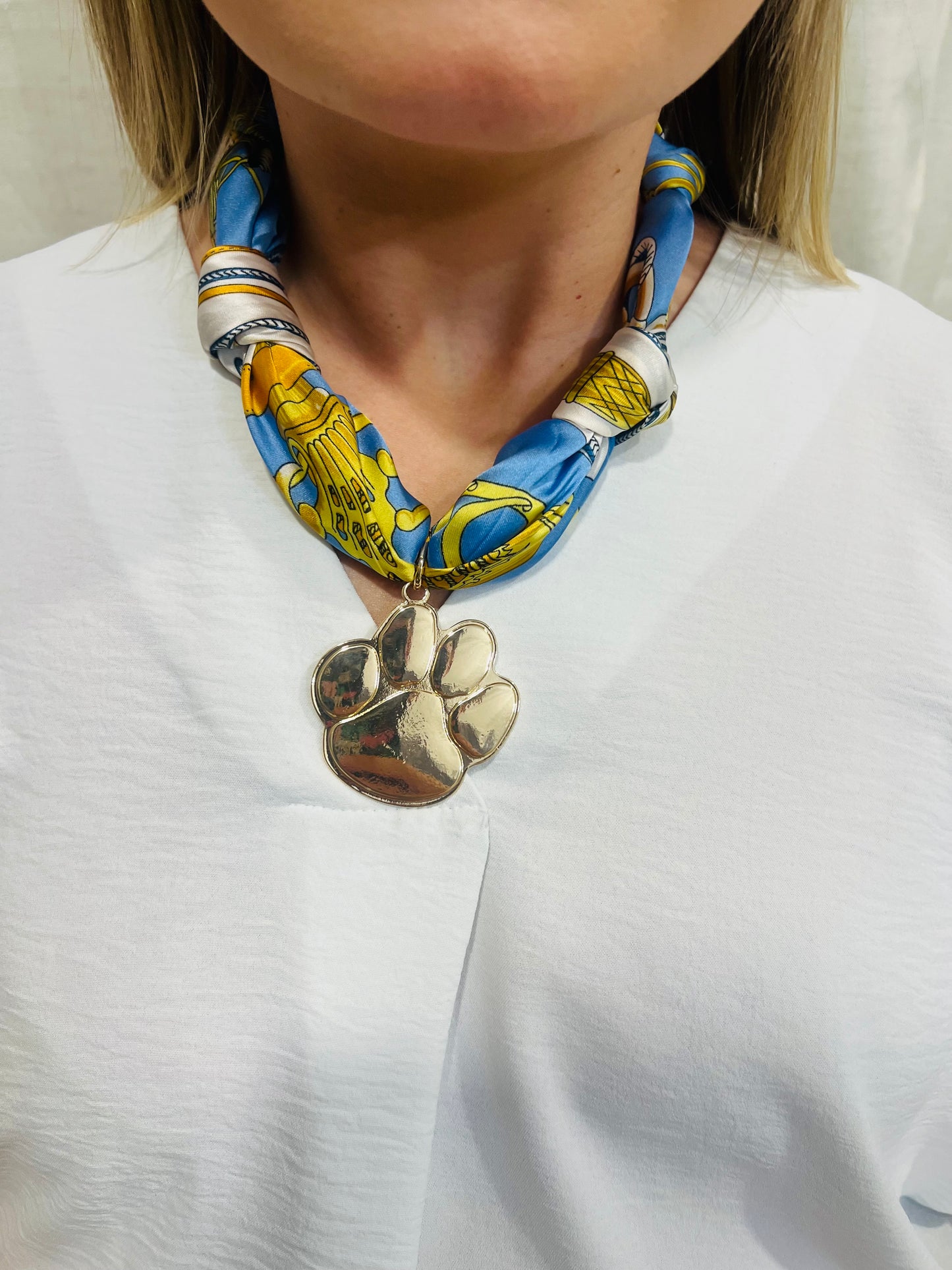 Go EC Bobcats Charm Necklace