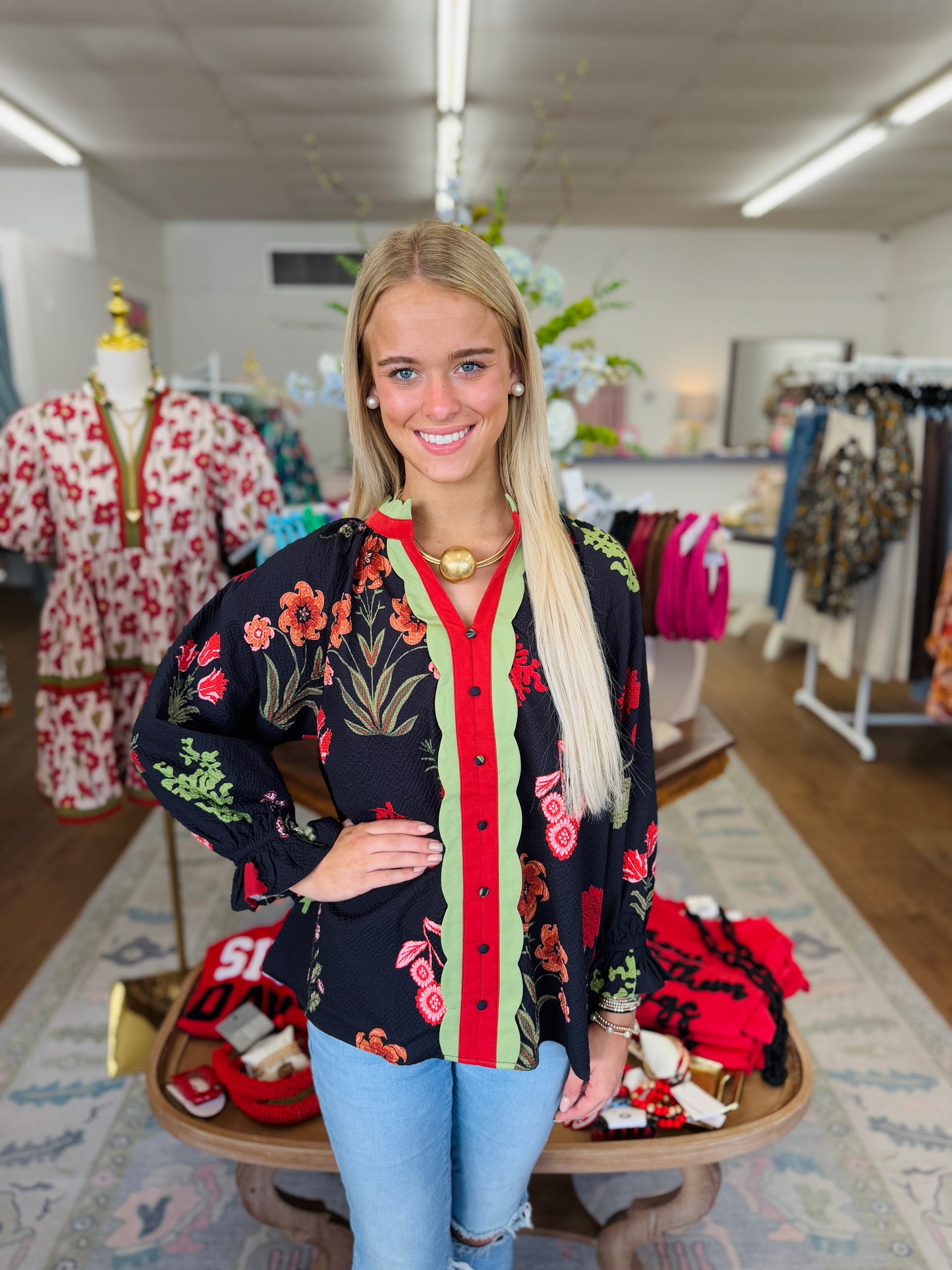 Midnights Floral Top