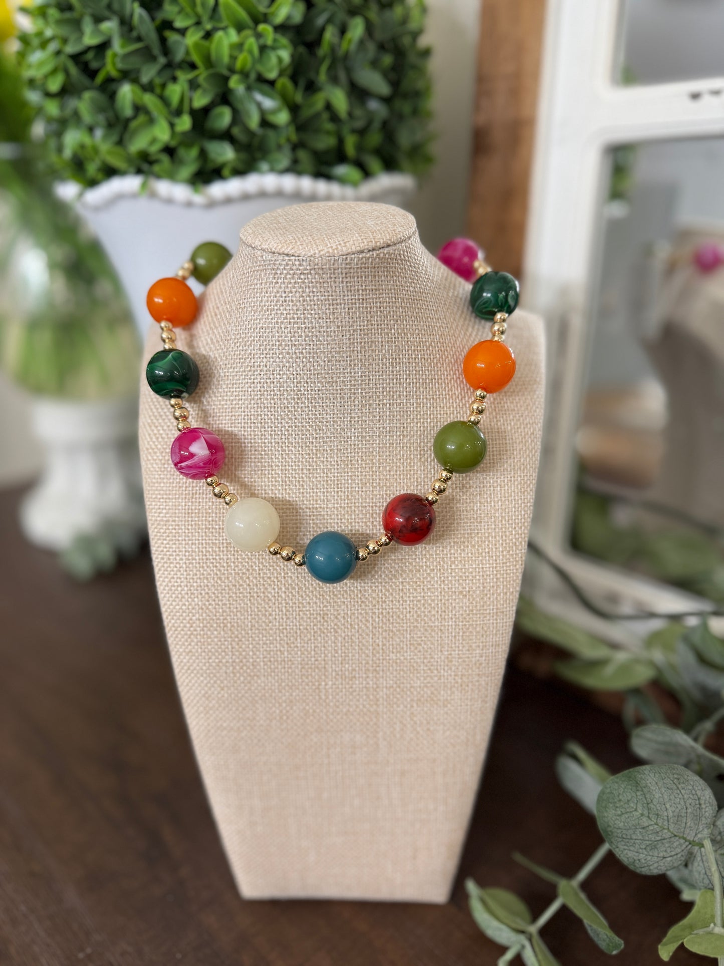The Colorful Ball Necklace