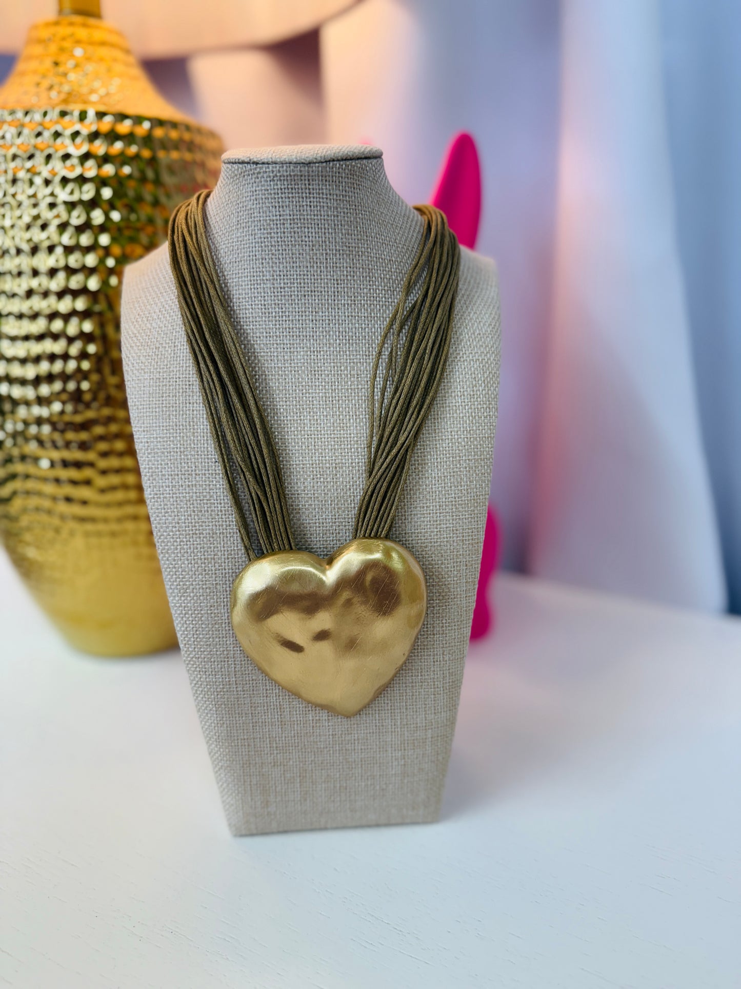 Bold Heart Necklace