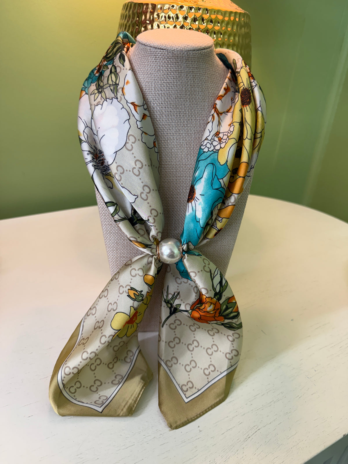 The Trin Scarf Necklace-Multi Pattern
