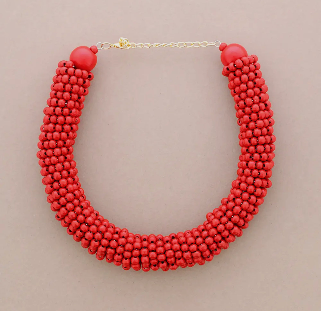 The Karley Necklace-Red