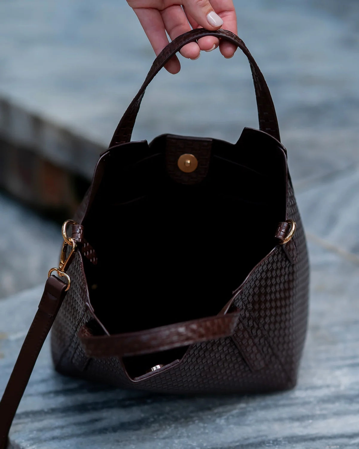Kendall Mini Tote-D Gold