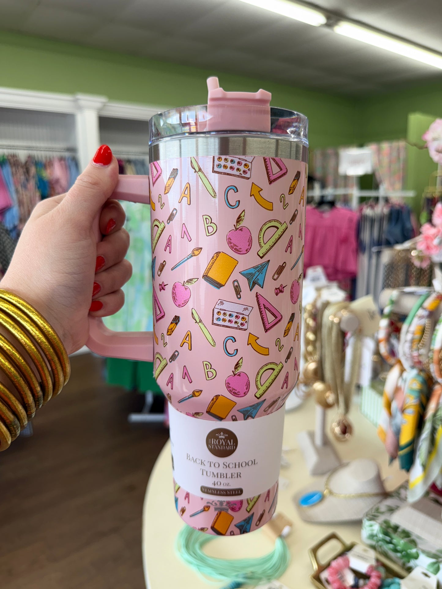 Back To School 40oz Tumbler