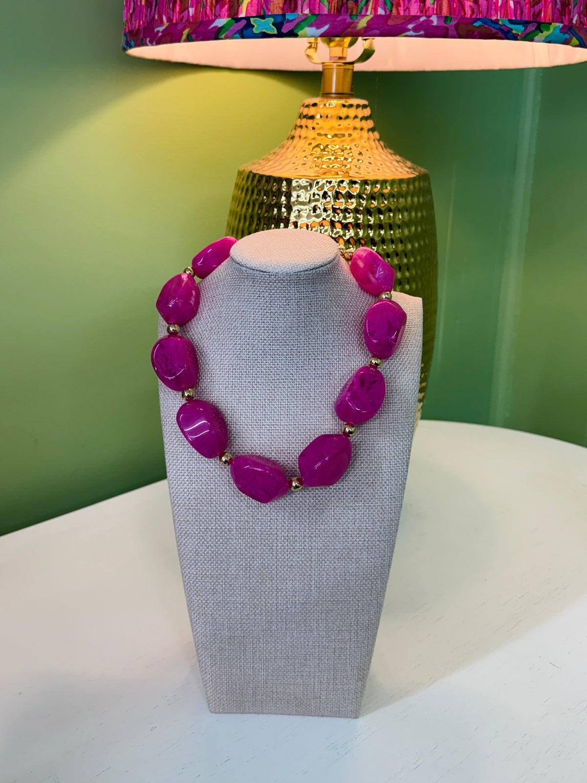 The Tabitha Necklace-Pink