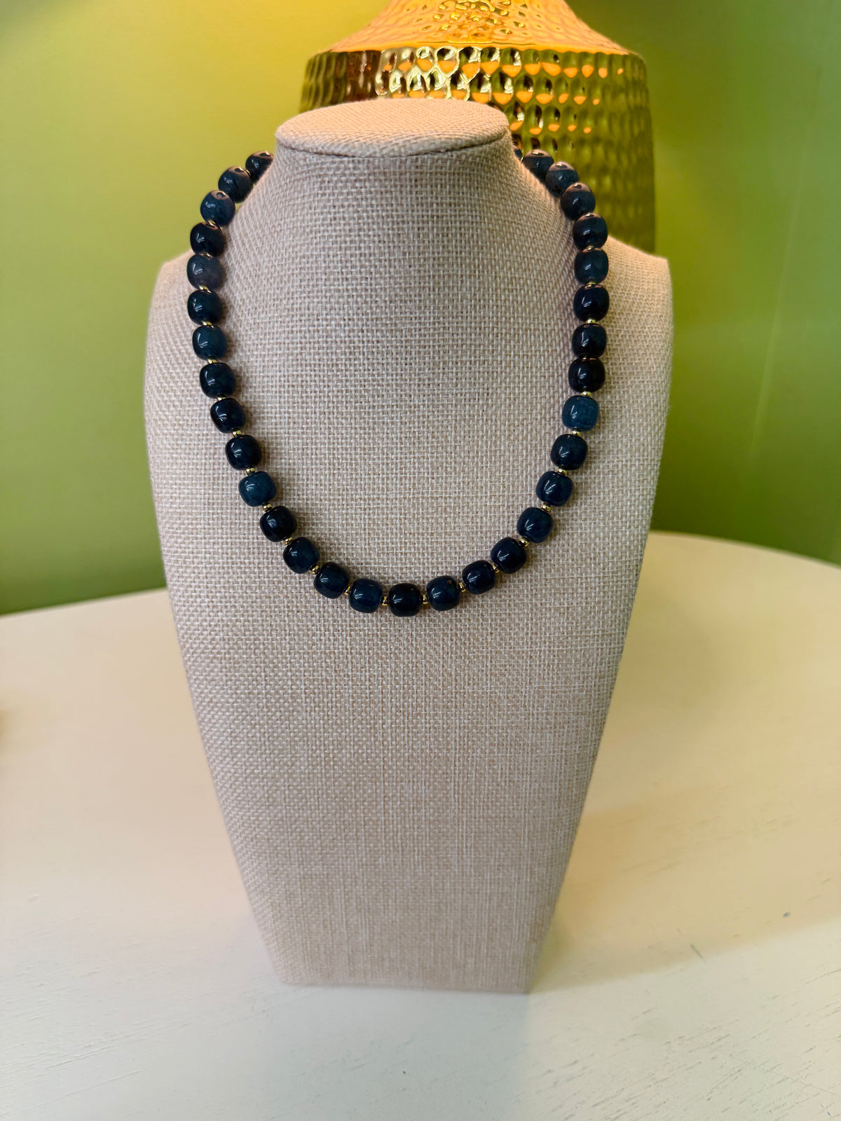 The Nova Necklace-Dark Blue