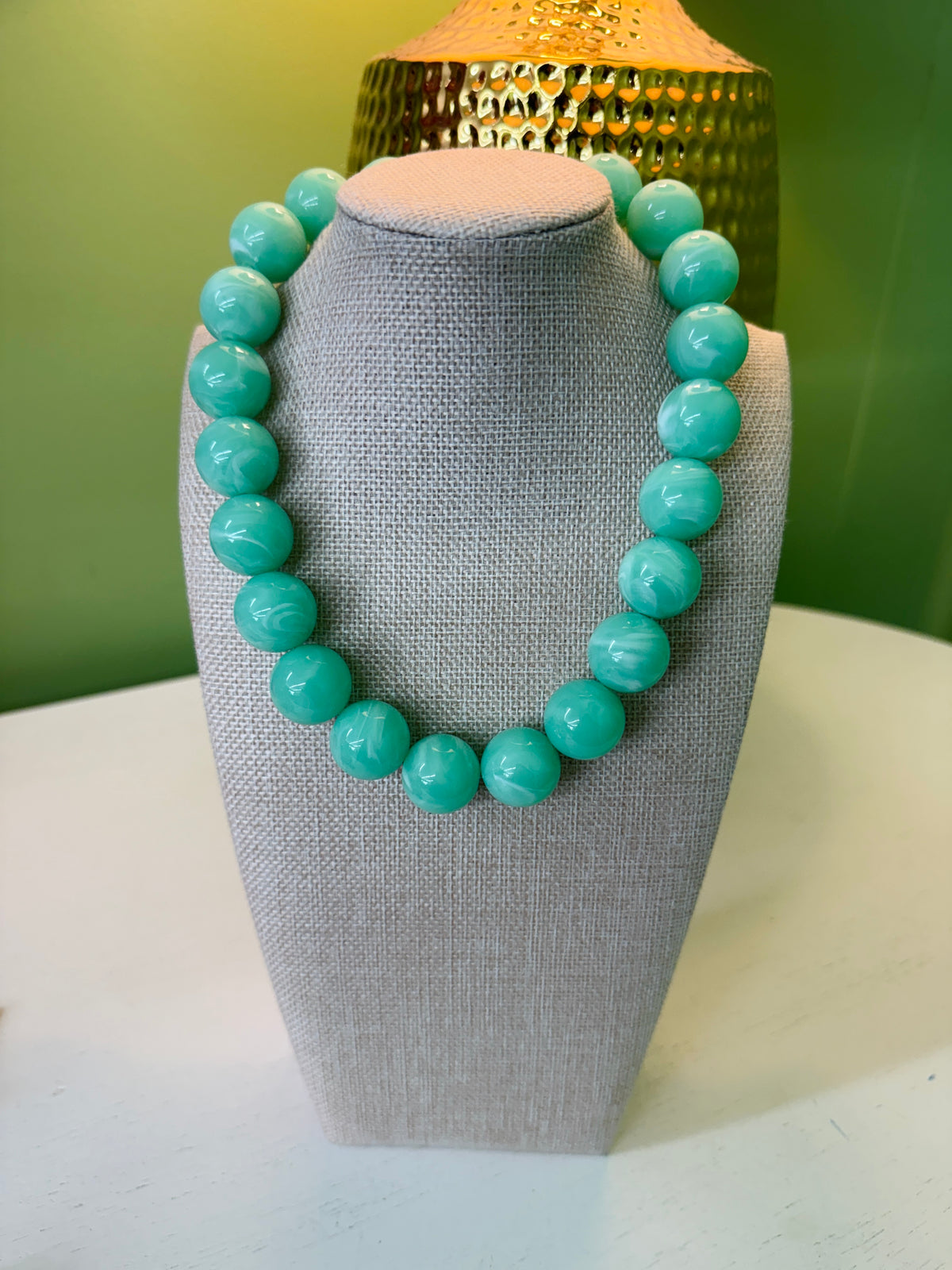 The Izzy Necklace-Mint