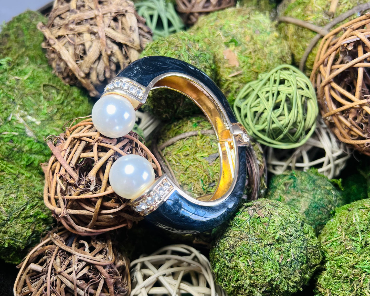 Black Pearl Bangle