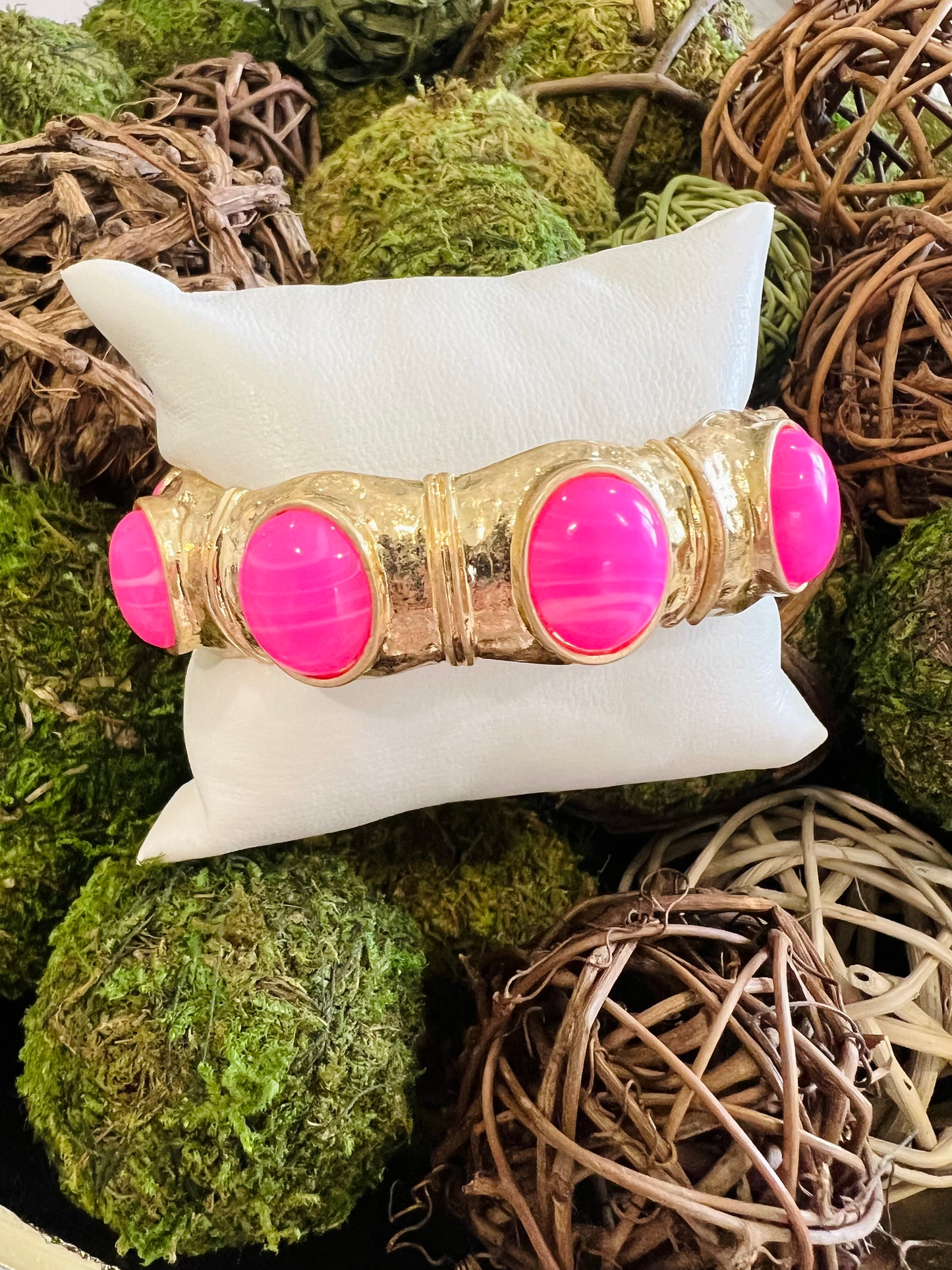 Bold & Fun Bracelet-Hot Pink