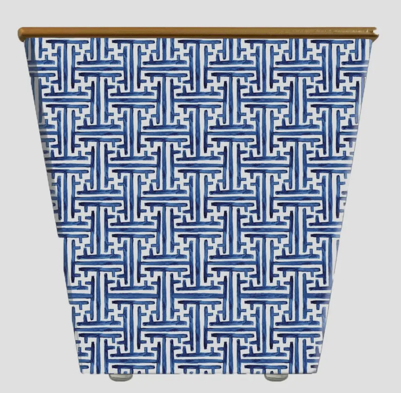 Basketweave Cachepot Candle-Lifeguard