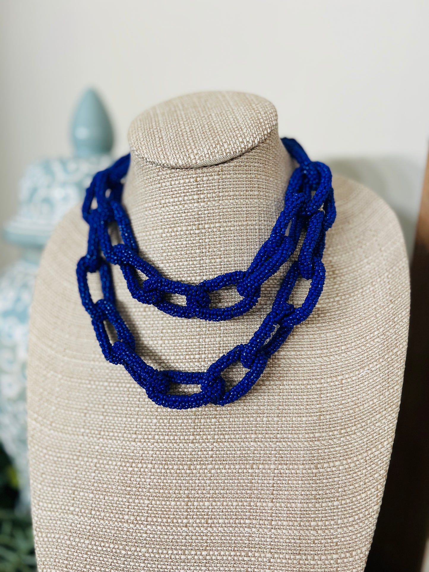 Charming Necklace-Royal Blue