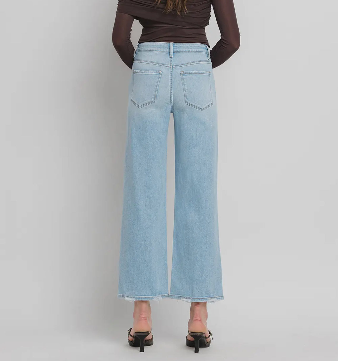 The Olivia High Rise Wide Leg Jeans