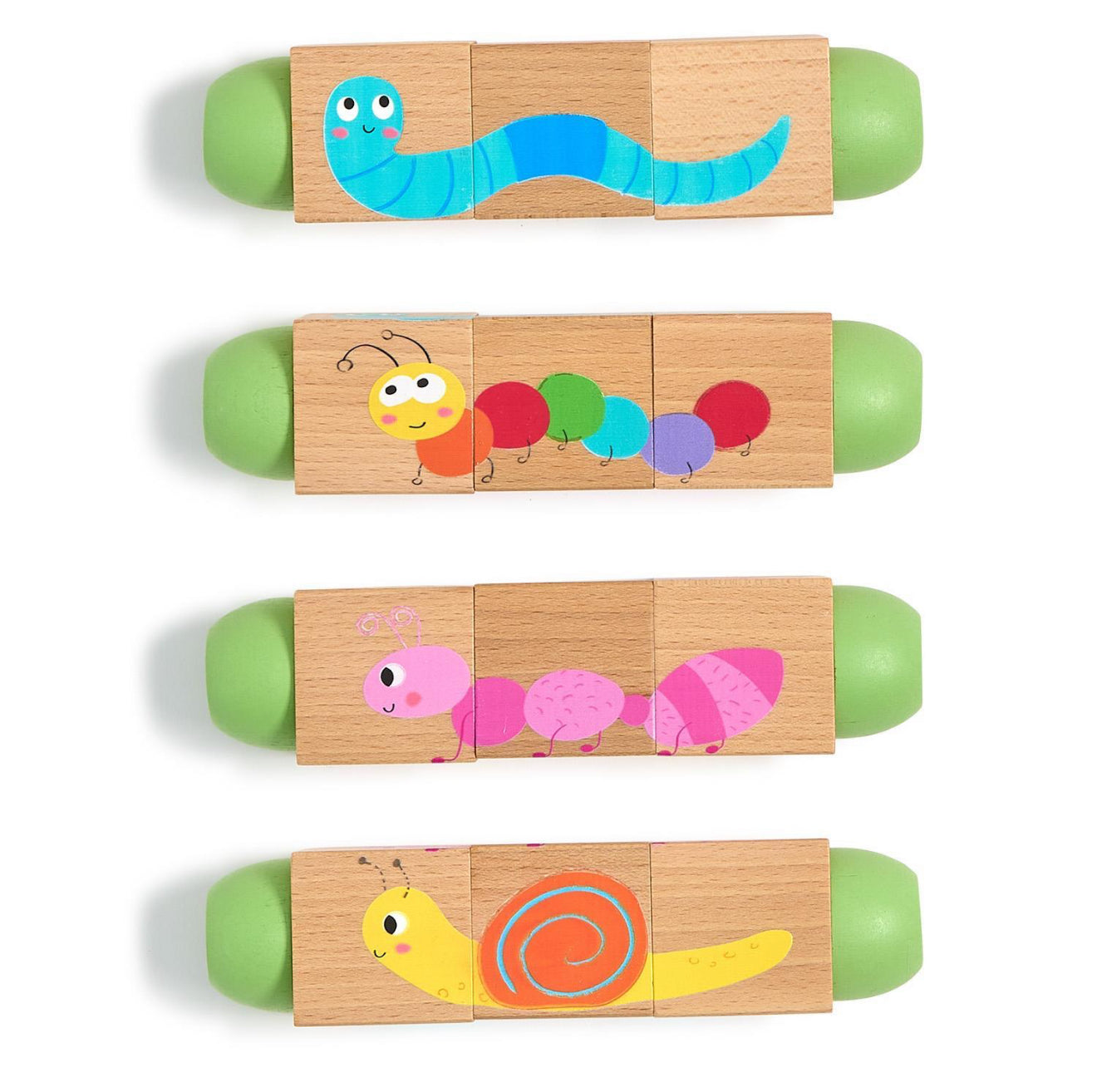 Wooden Twist Block Puzzle