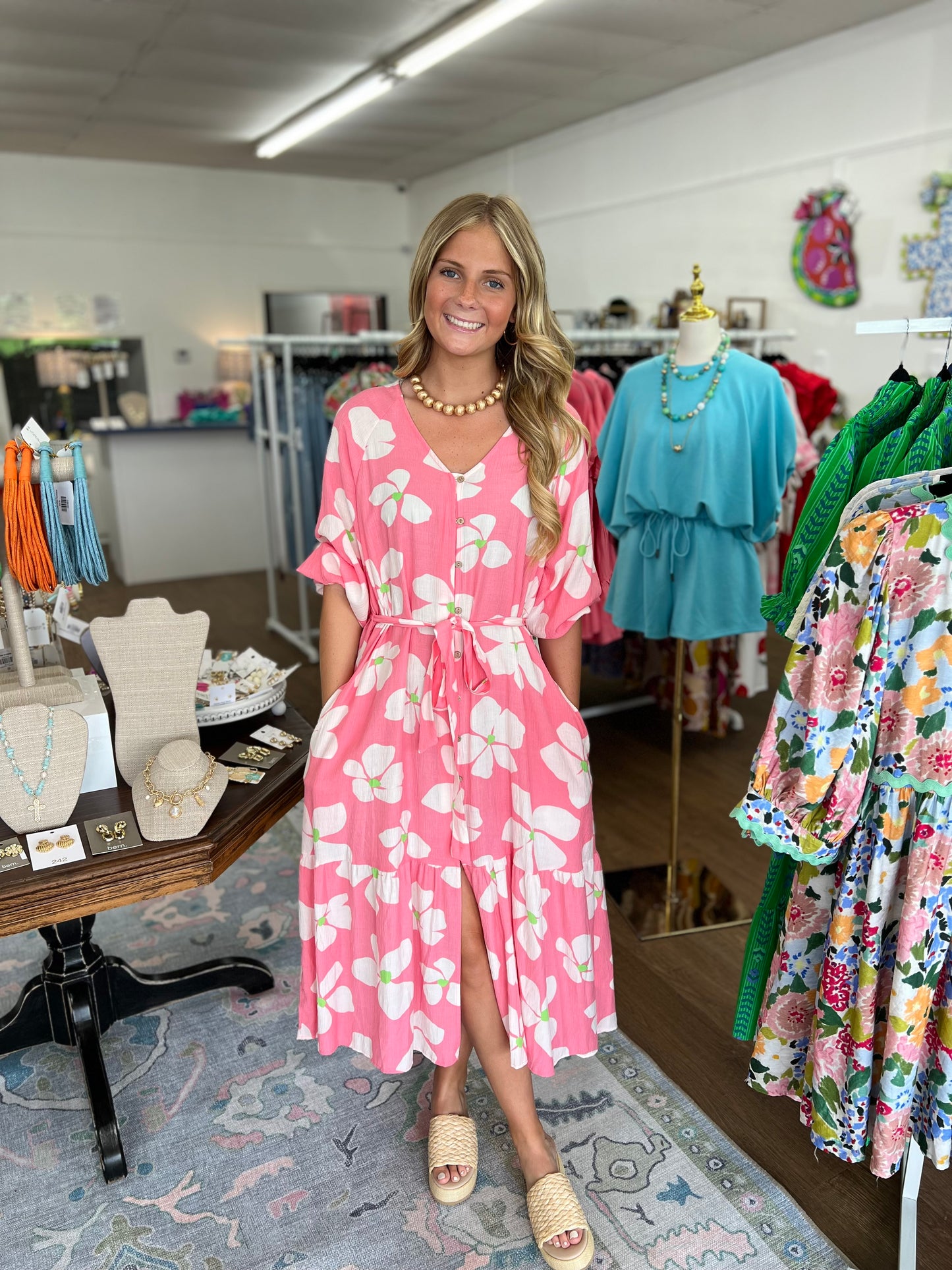 The Peach Blossom Midi