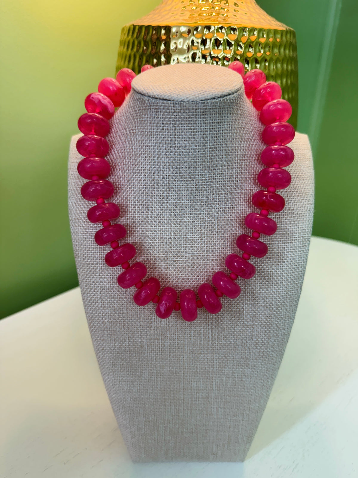 The Hanna Necklace-Pink