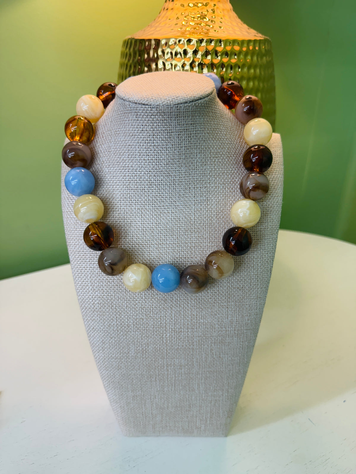 The Izzy Necklace-Neutral Fall
