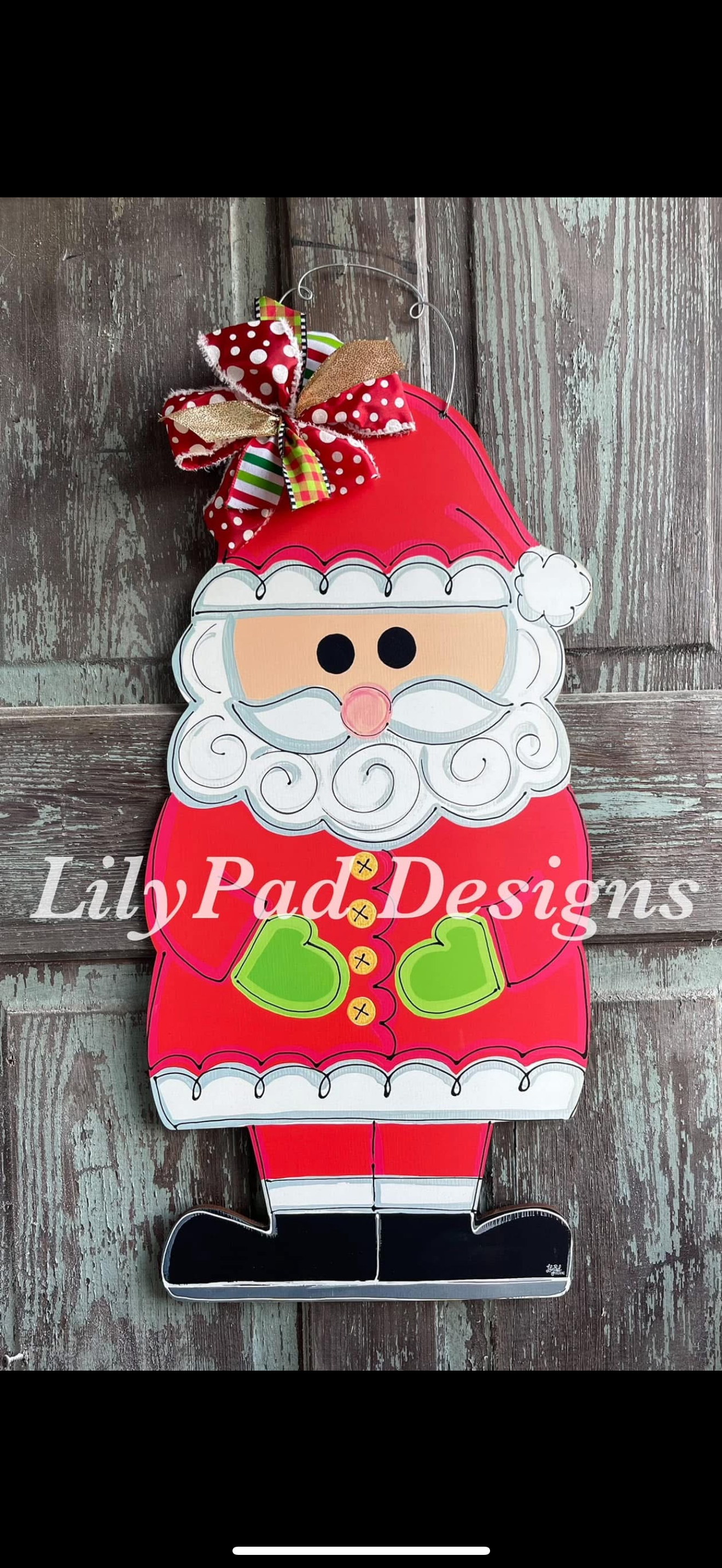 Santa Door Hanger