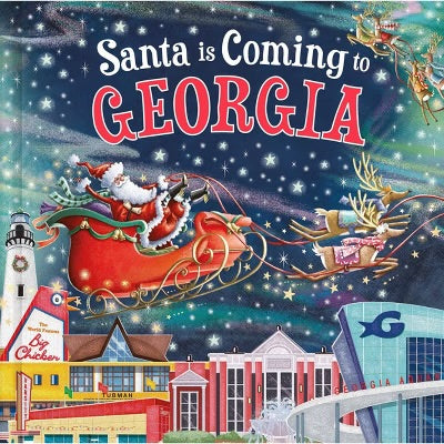 Santa Is Coming To Georgia Book