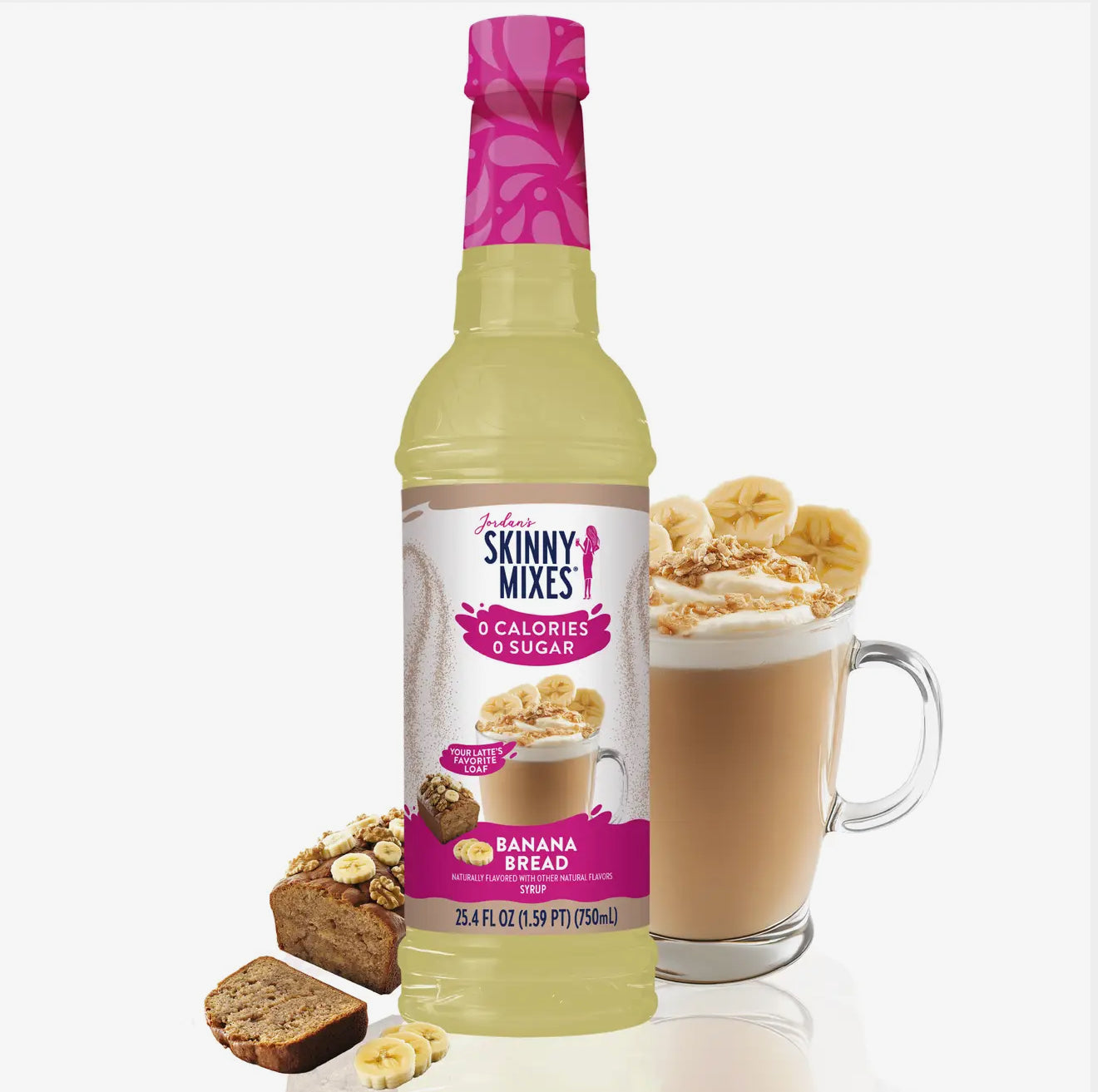 Banana Bread Skinny Mixes Syrup