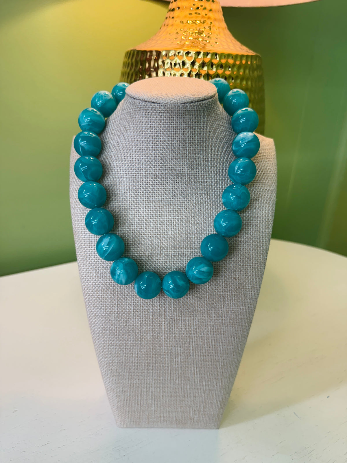 The Izzy Necklace-Teal