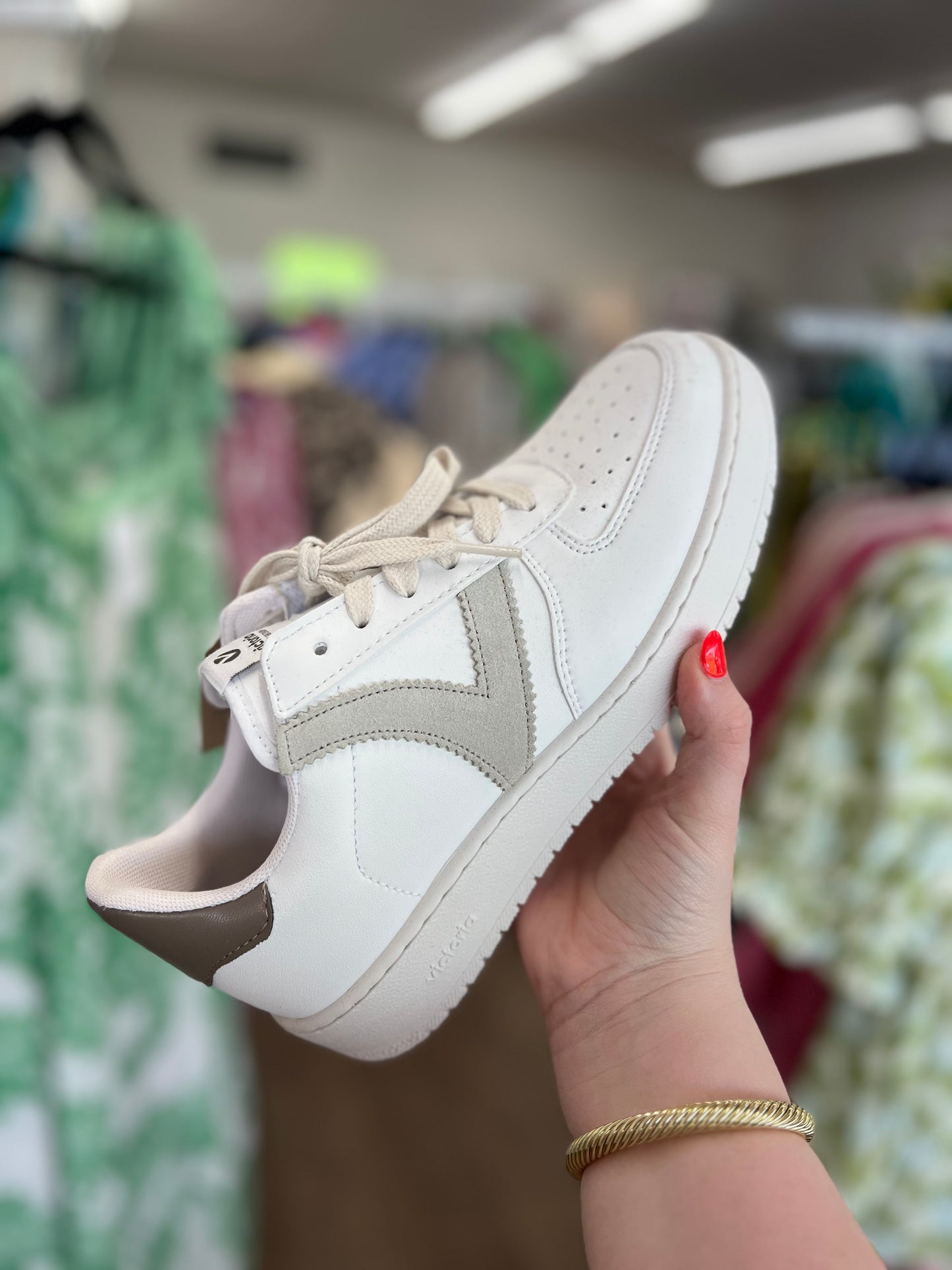 Victoria Sneakers-Taupe