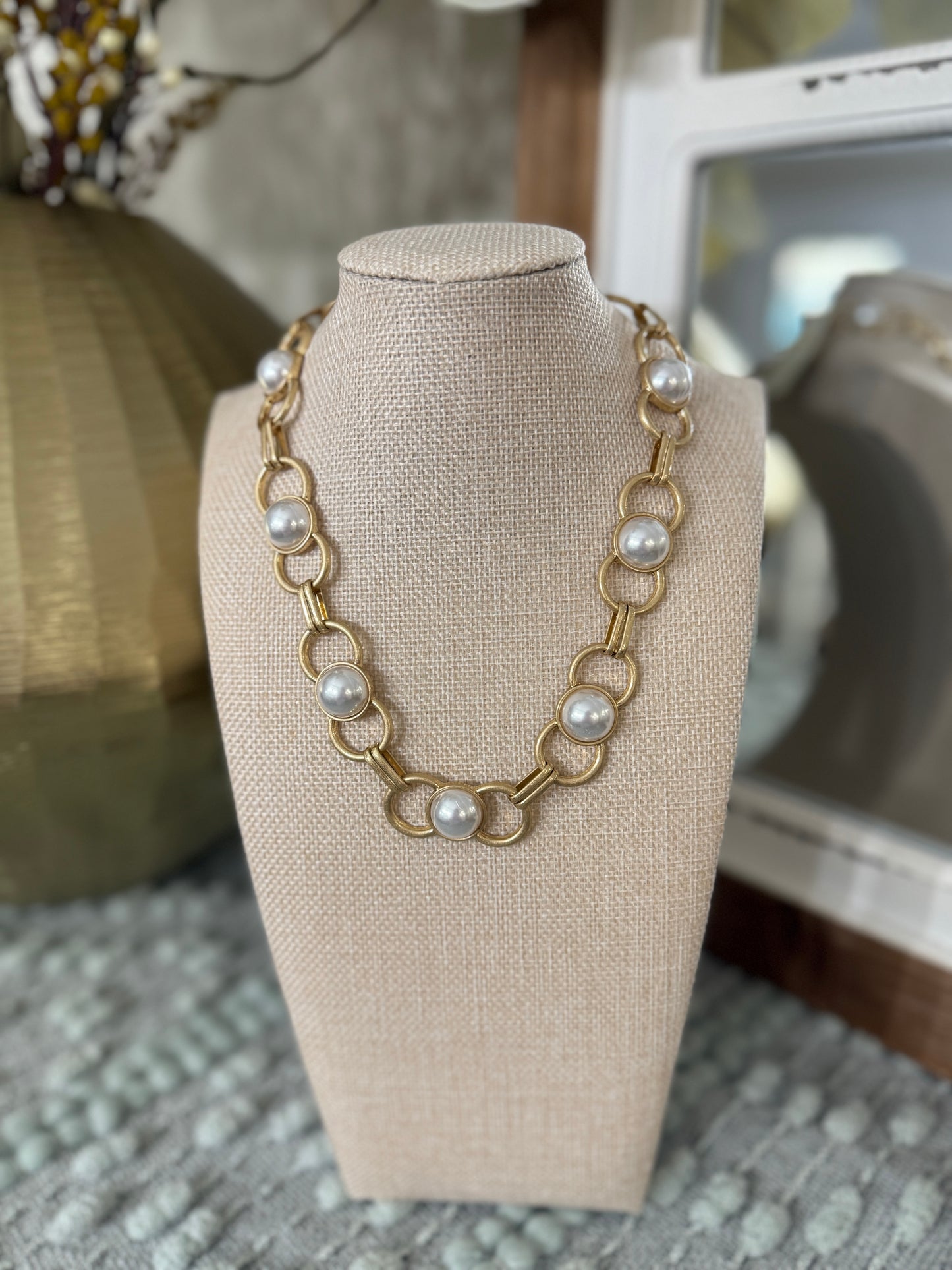 Dreams In Pearls Necklace