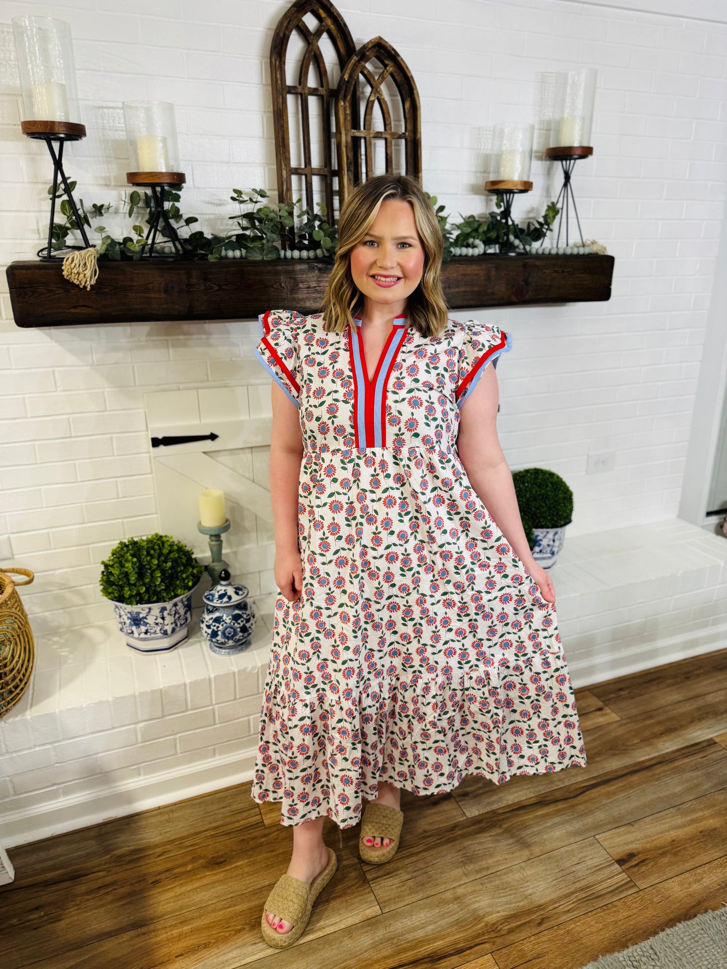 The Floral Midi