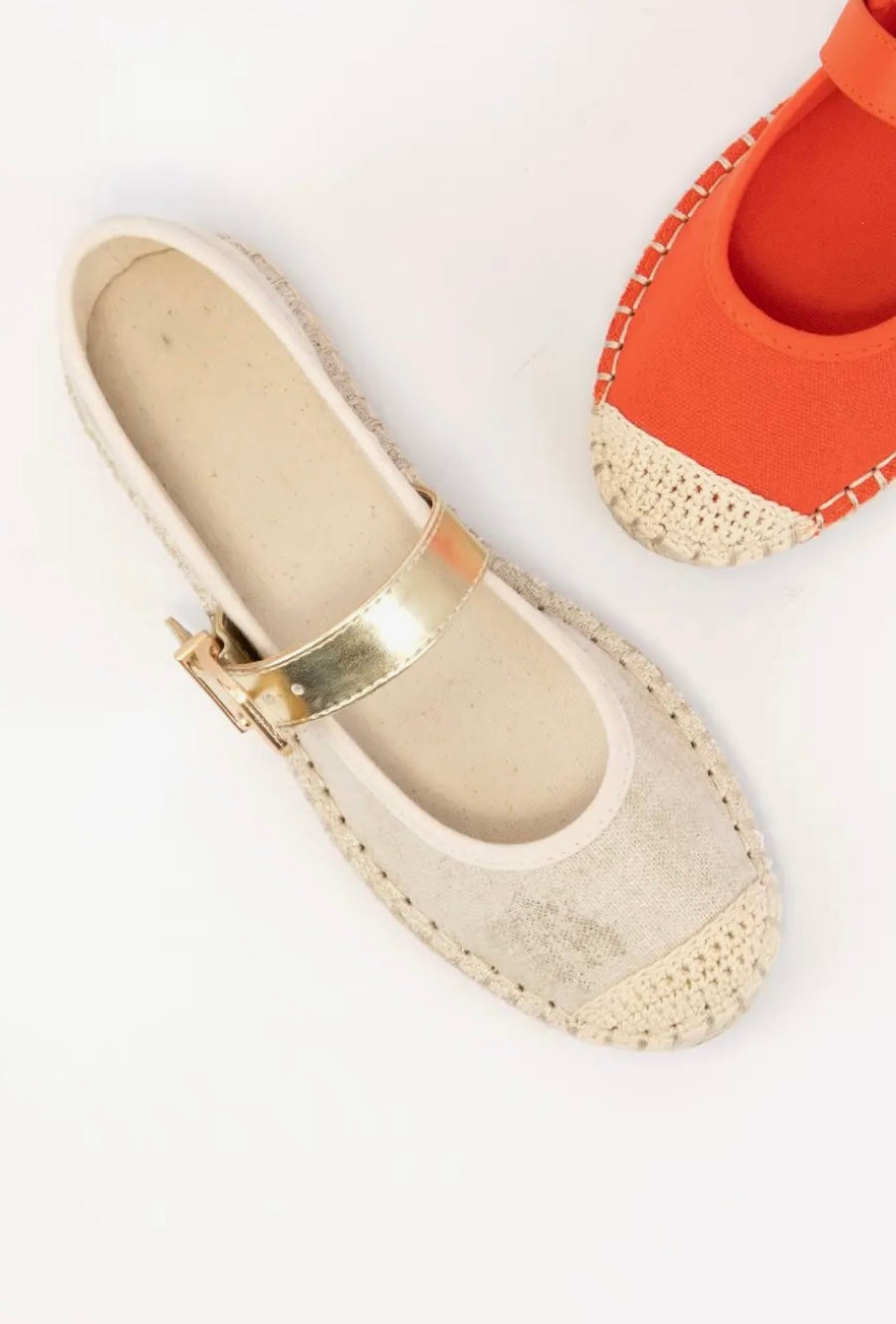The Caroline Canvas Espadrille Flat