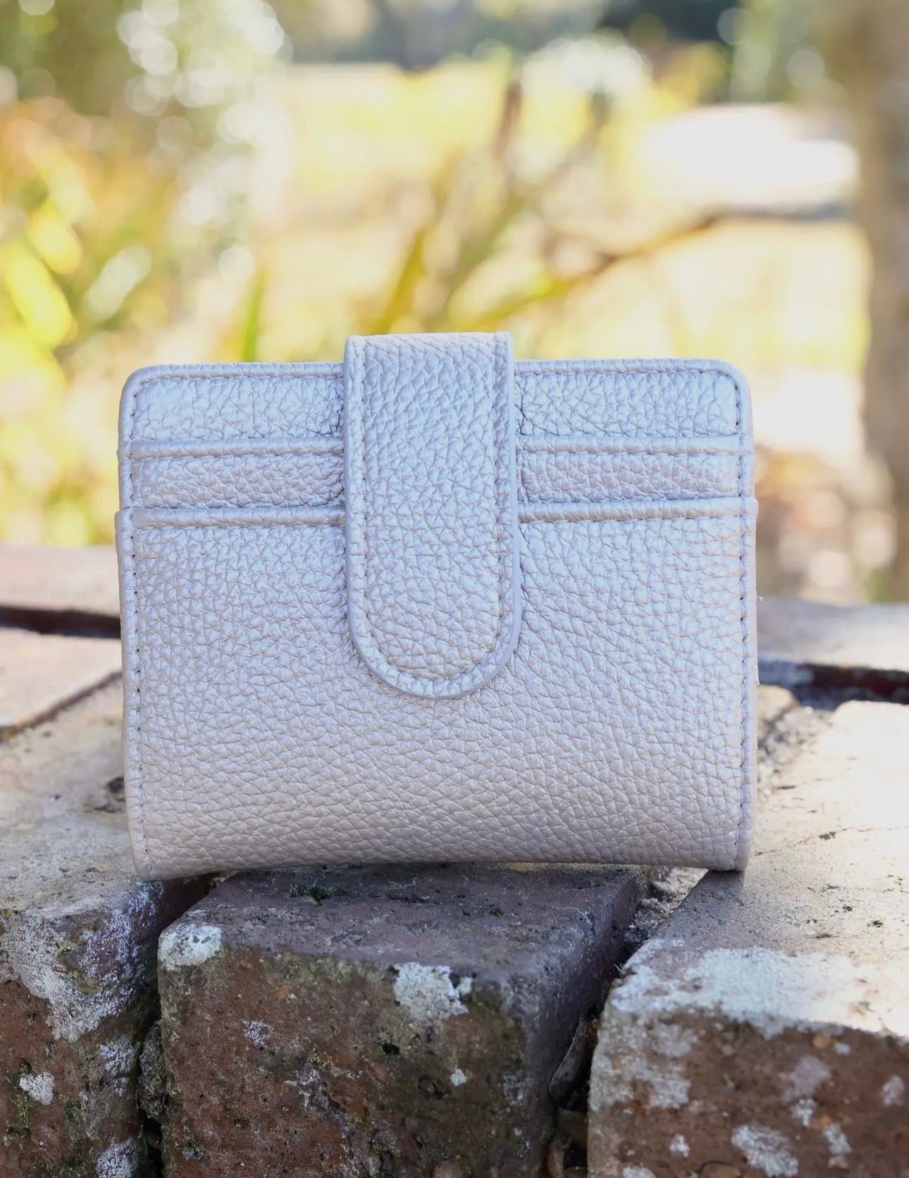 Tate Card Holder Wallet Pearl