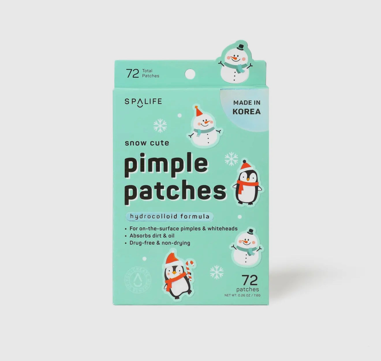 Christmas Holiday Snowman Pimple Patches