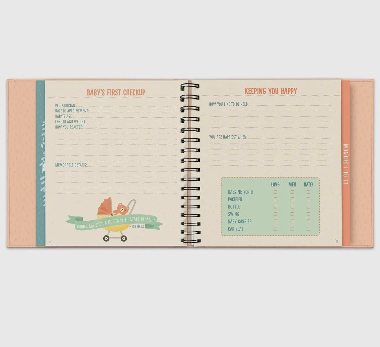 Bundle of Joy - A Memory Journal For Baby’s First Years