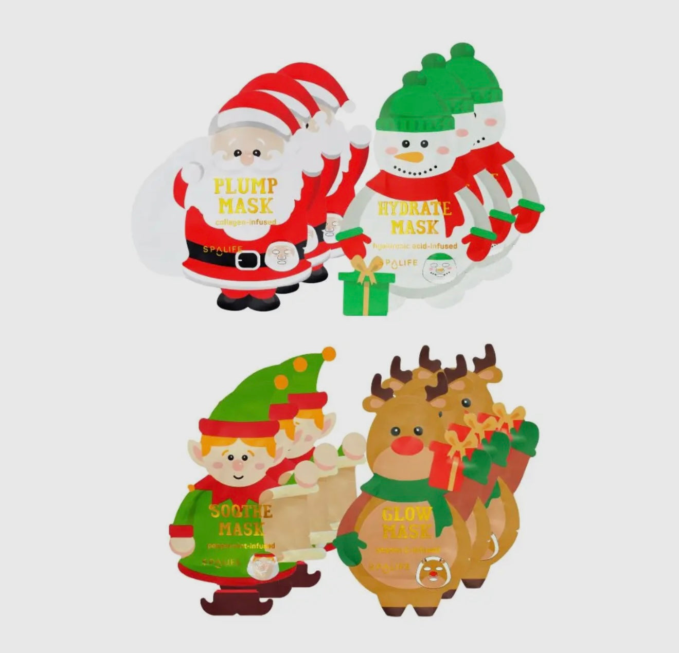 Santa’s Workshop Facial Mask Set(4pack)