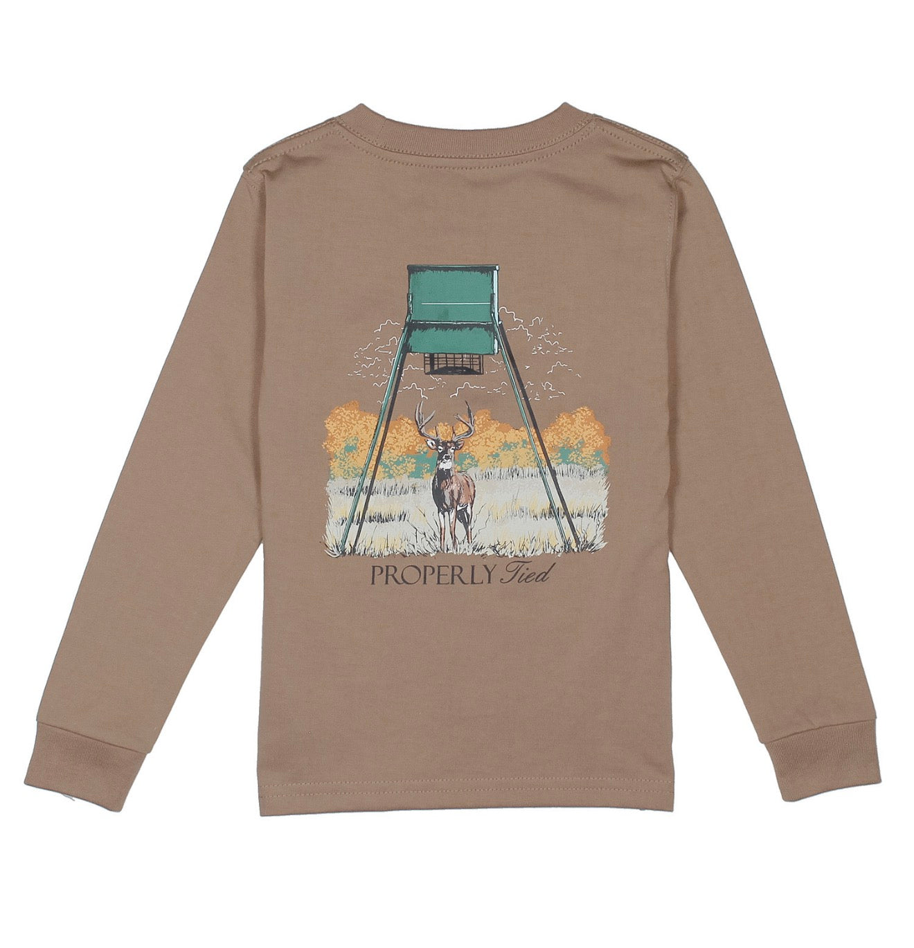 Properly Tied Deer Feeder LS Shirt