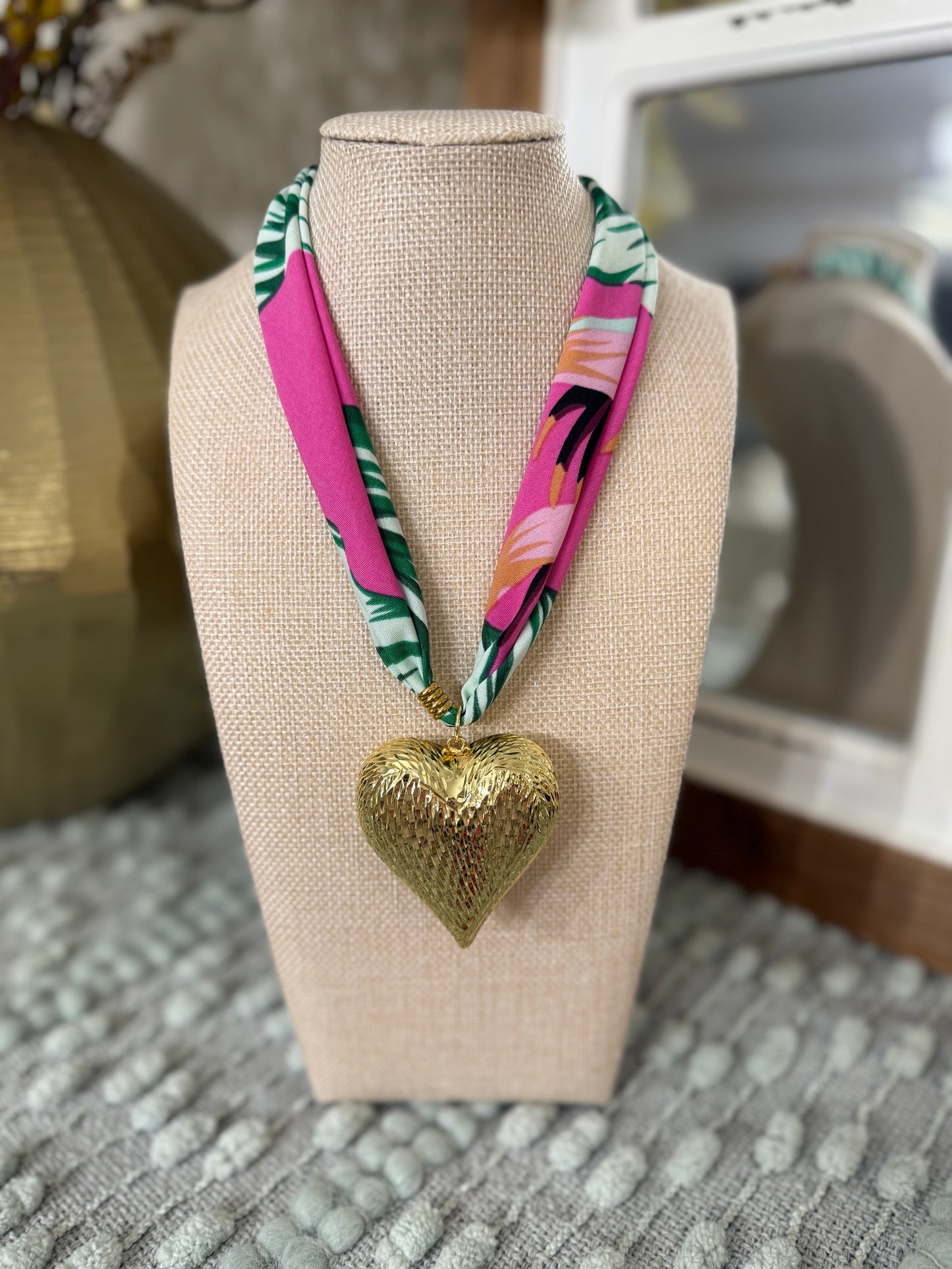 Love Scarf Necklace