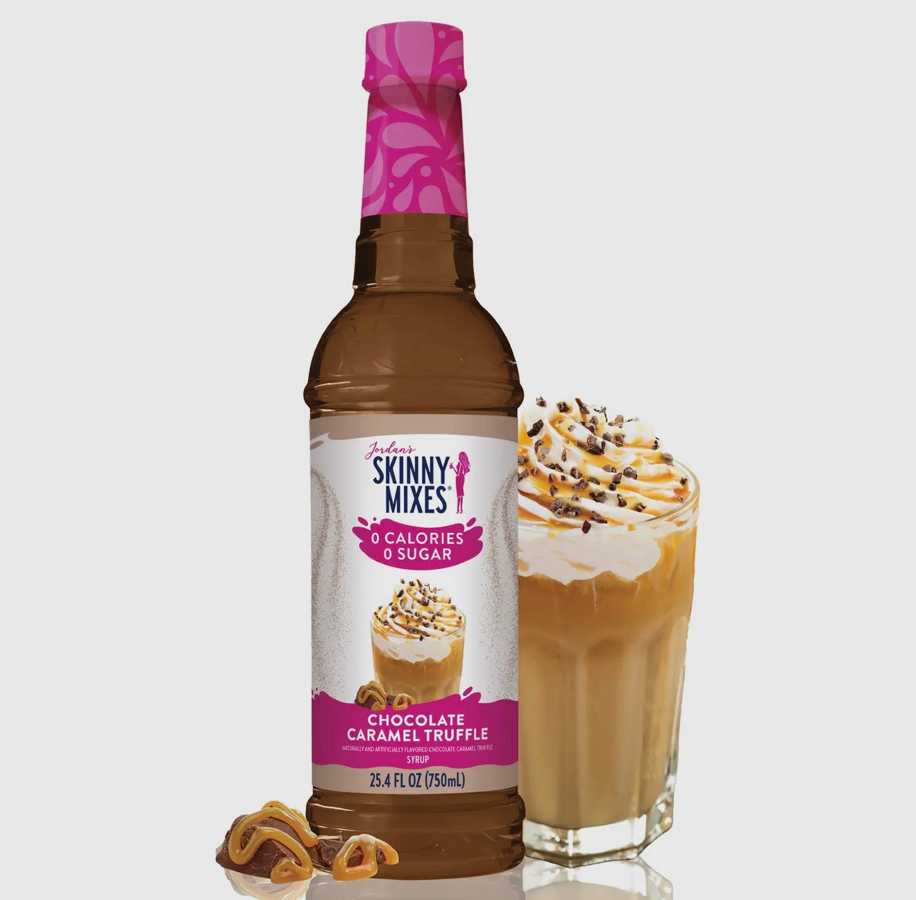 Chocolate Caramel Truffle Skinny Mixes Syrup