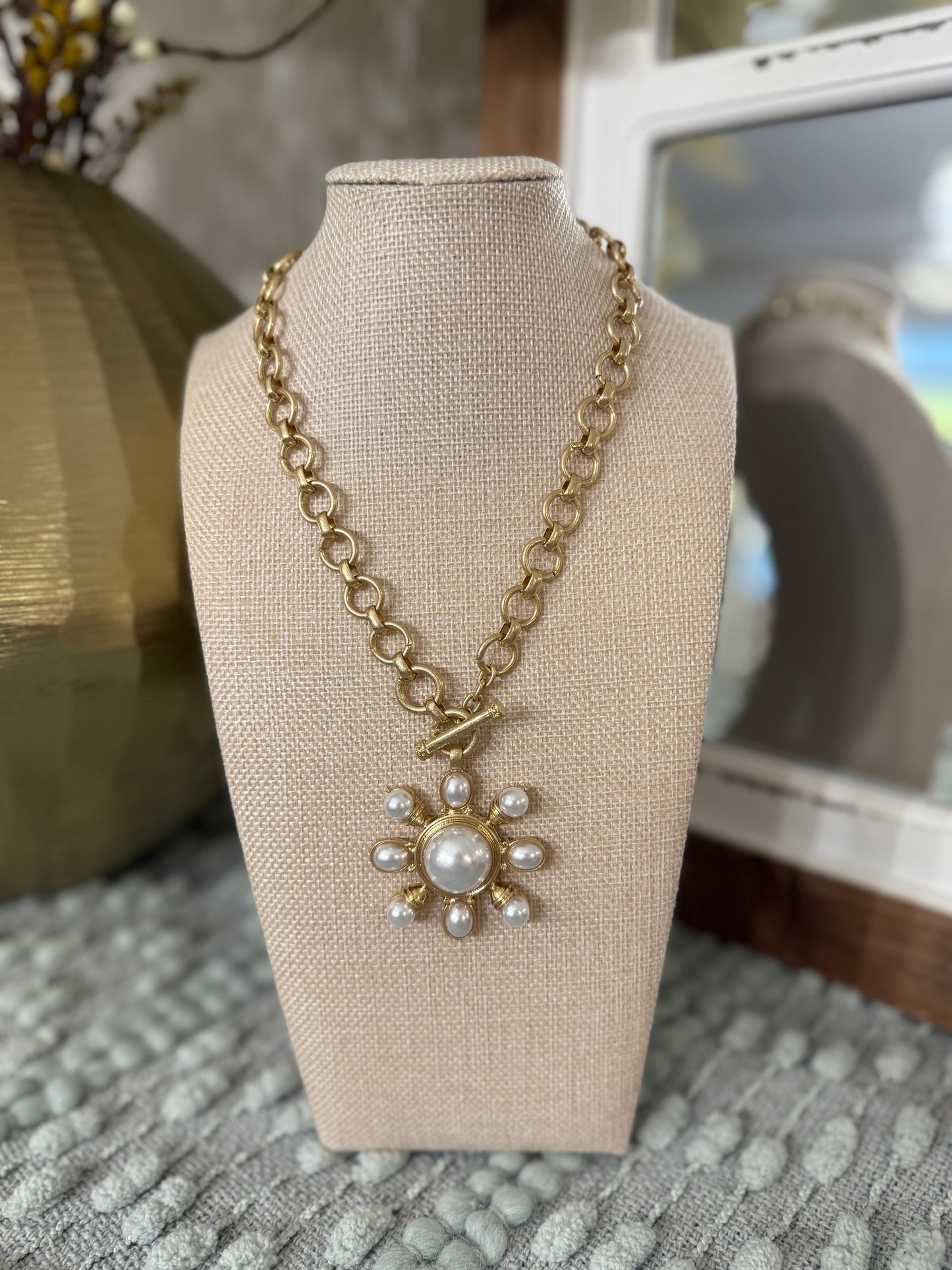 Want That Too Necklace-Pearl