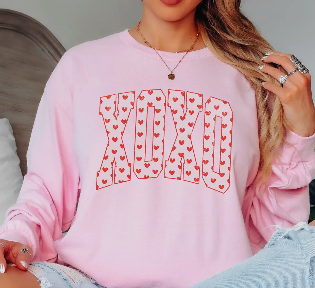 XOXO Valentine’s Long Sleeve Shirt