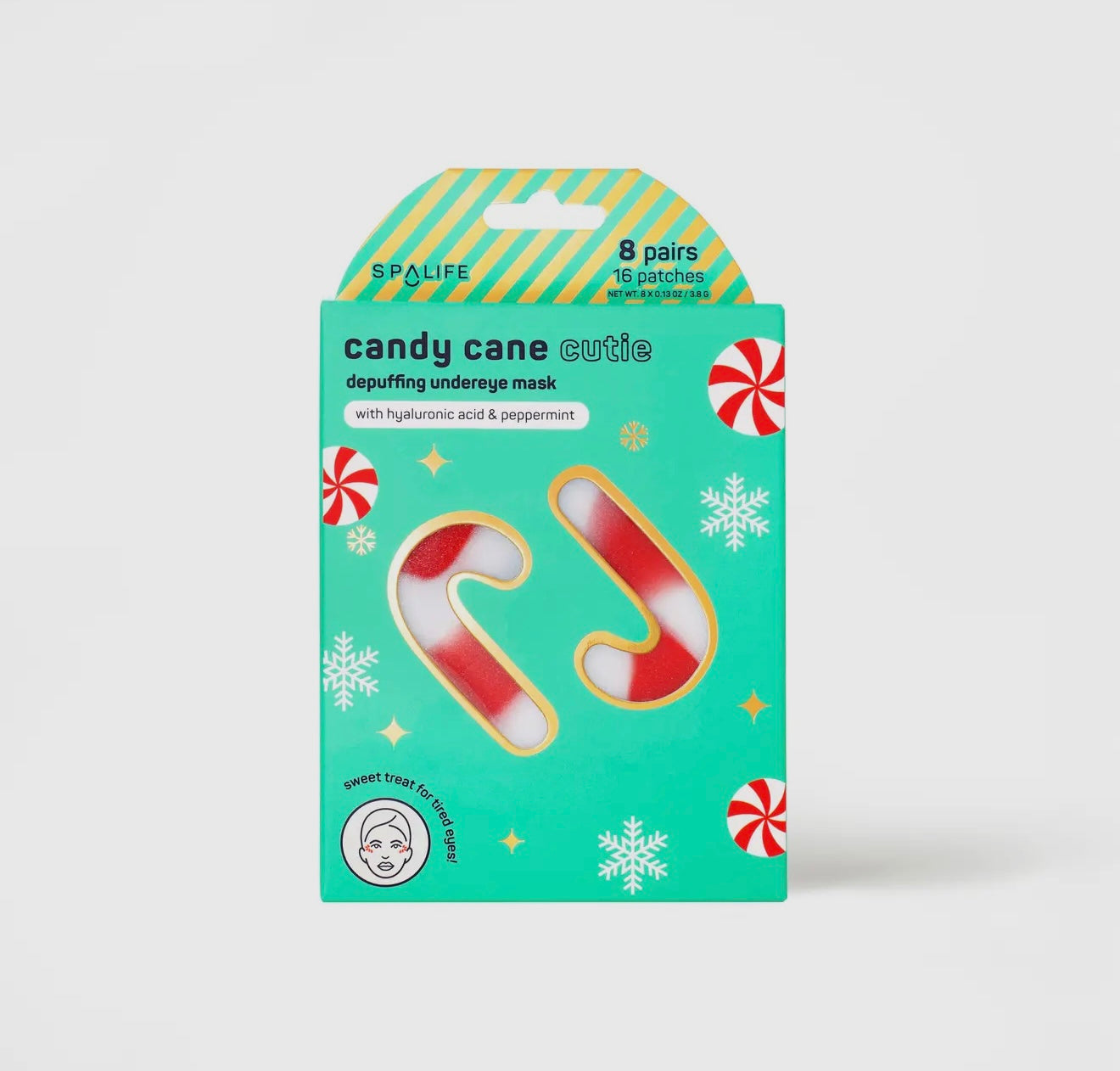 Candy Cane Depuffing Undereye Mask