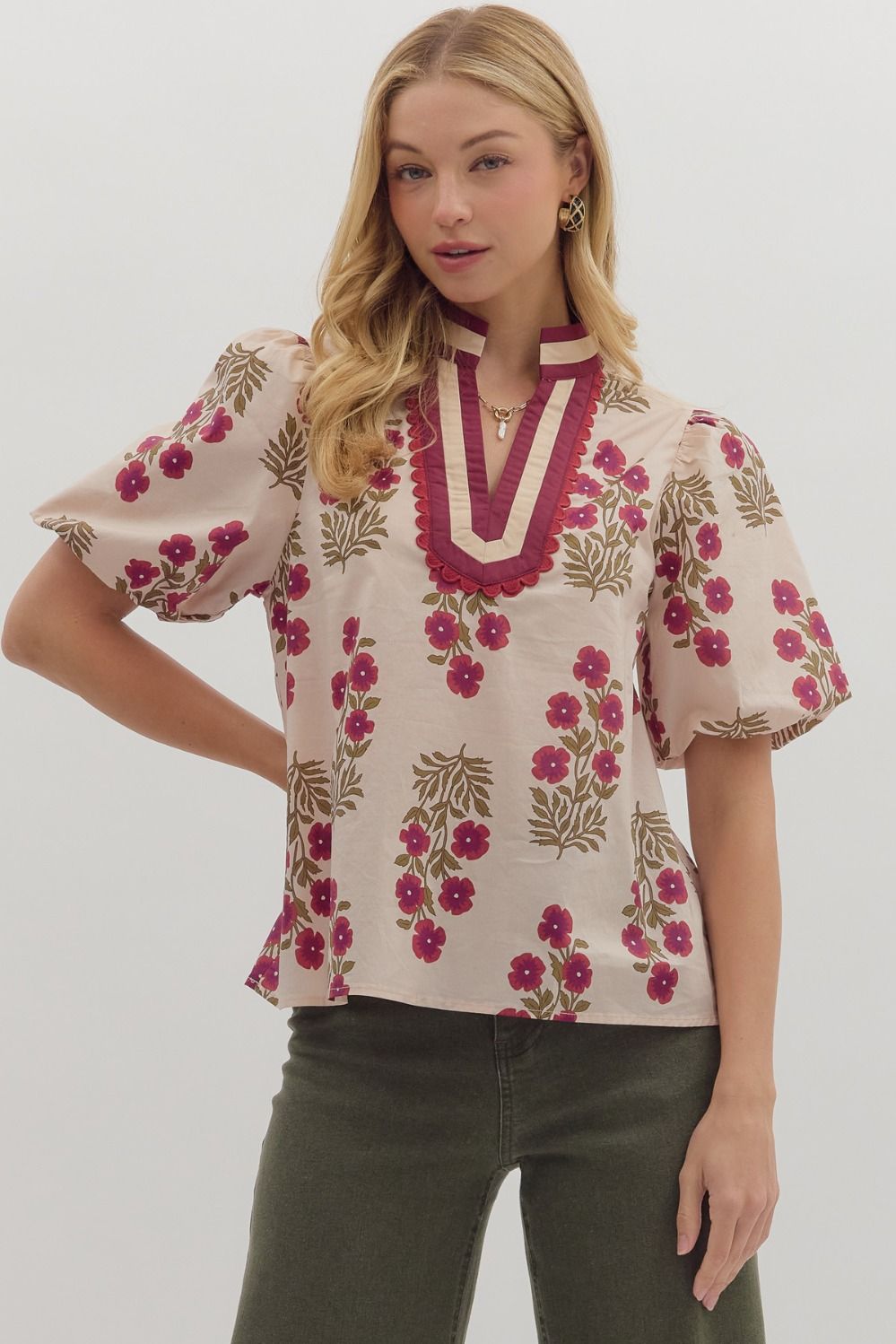 Harvest Blooms Top