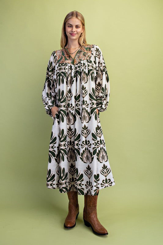 Fall Daydream Midi Dress