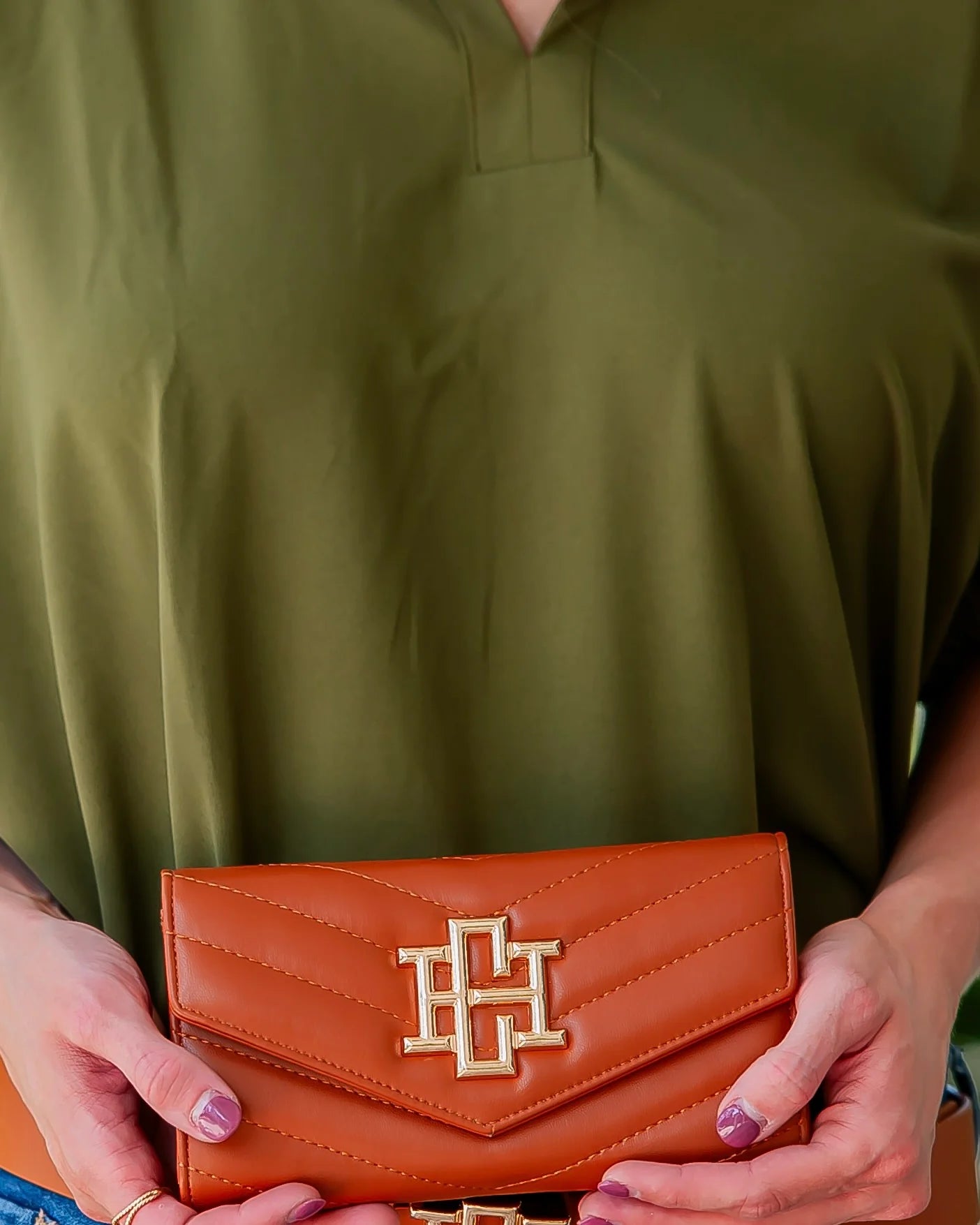 Carlington Clutch/Crossbody-Saddle VQ