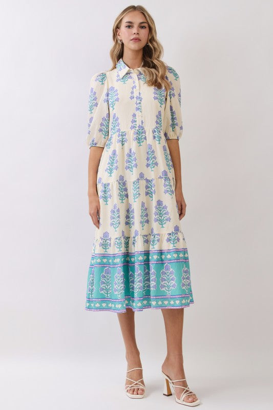 All The Frills Midi Dress