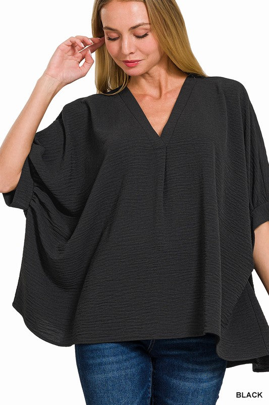 The Erica Top in Black