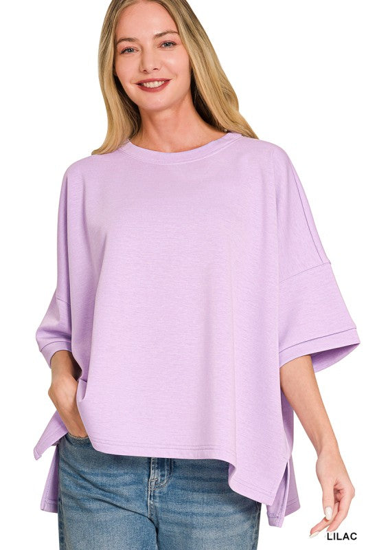 The Scuba Top in Lilac
