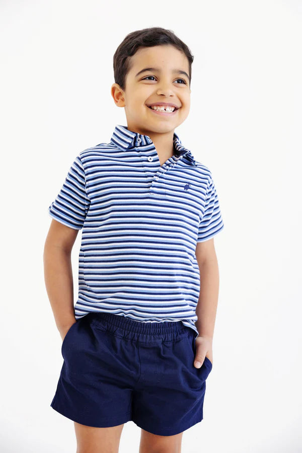 Prim & Proper Polo in Sumner County Stripe